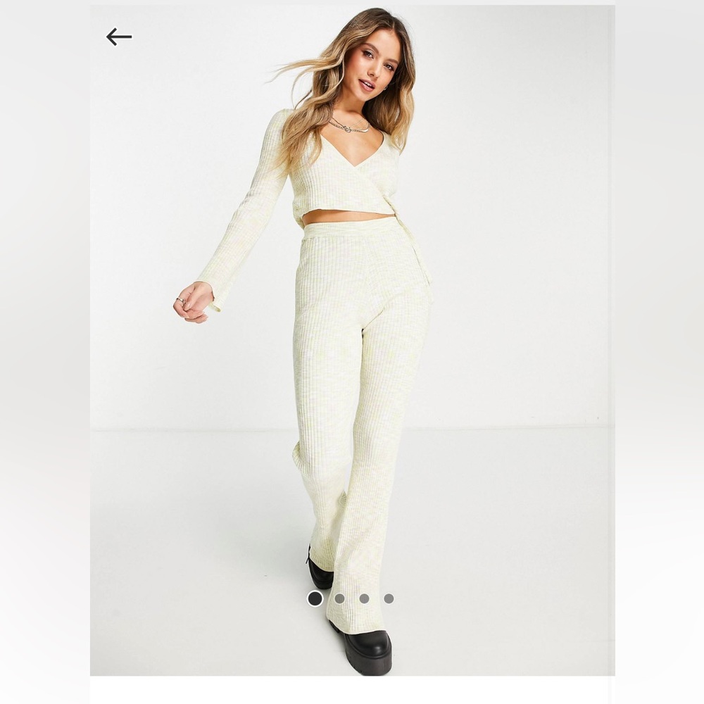 NWT ASOS Miss Selfridge Pants Soft Comfy Flare in size 12-14 XL
